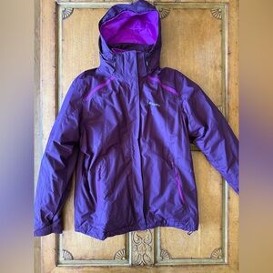 Columbia Vibrant Purple Hooded Jacket